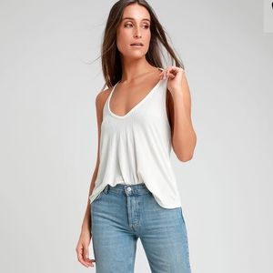 NWT Free People Slinky Slink Tank S